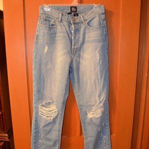 BDG High-Waisted Slim Straight Jeans